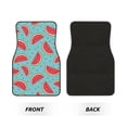 thumbnail image 2 of Disketp Watermelon for Crystal Velvet Car Mats Four-Piece Set,All-Season Automotive Protection, Vehicles, Cars, Trucks, and SUVs,Anti-Slip Design, 2 of 7