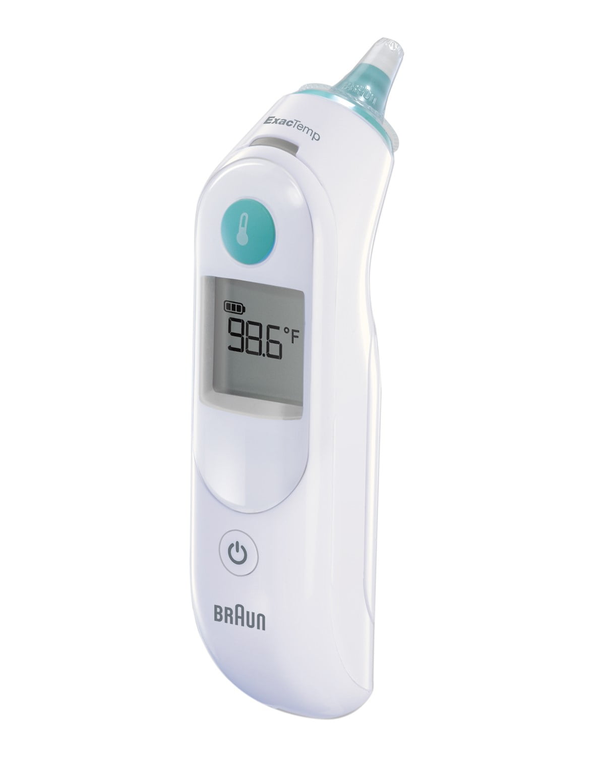 accurate, convenient, temperature screening, fever, fast, easy to use Braun ThermoScan 7 Ear thermometer with Age Precision IRT6520 Free HealthAZ Pulse Oximeter