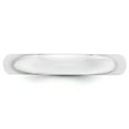 thumbnail image 2 of 10KW 4mm Half Round Band Size 8.5 in 10k White Gold, 2 of 3