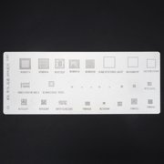 4 Pcs Universal Reballing Stencil Kit for iPhone Android Devices Portable