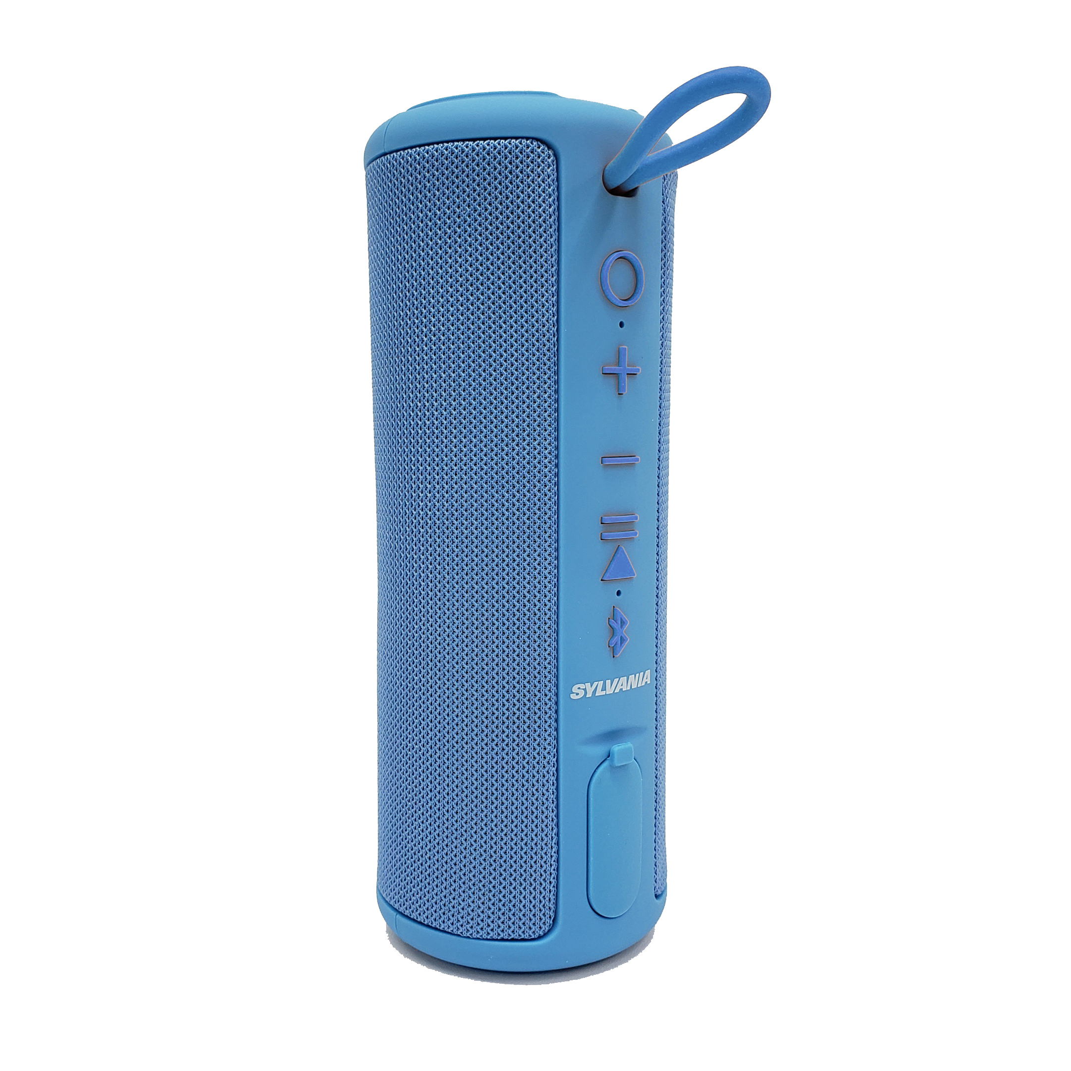 Sylvania 8" Premium Rugged  Water Resistant Bluetooth Speaker 360° Sound, Brilliant Blue, SP1043 - image 4 of 7