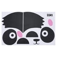 thumbnail image 2 of Pegatina de pared de Panda de dibujos animados, pegatina de puerta impermeable, decoración de habitación DIY extraíble Ndcxsfigh  Libre de BPA, 2 of 6