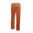 thumbnail image 4 of And Straight Solid Elastic Pants Long Drawstring Women Waist Cotton Casual Pants, 4 of 4