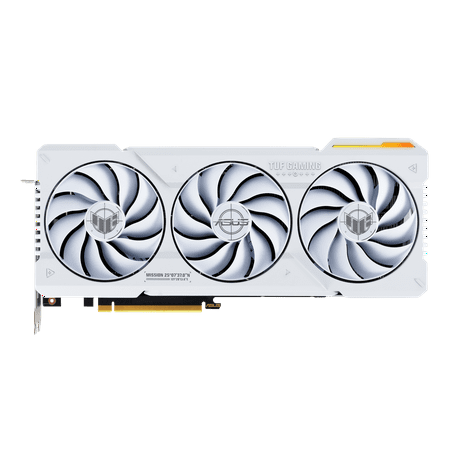 ASUS TUF Gaming GeForce RTX 4070 Ti 12GB - OC Edition - graphics card - GeForce RTX 4070 Ti - 12 GB GDDR6X - PCIe 4.0 - 2 x HDMI, 3 x DisplayPort - white