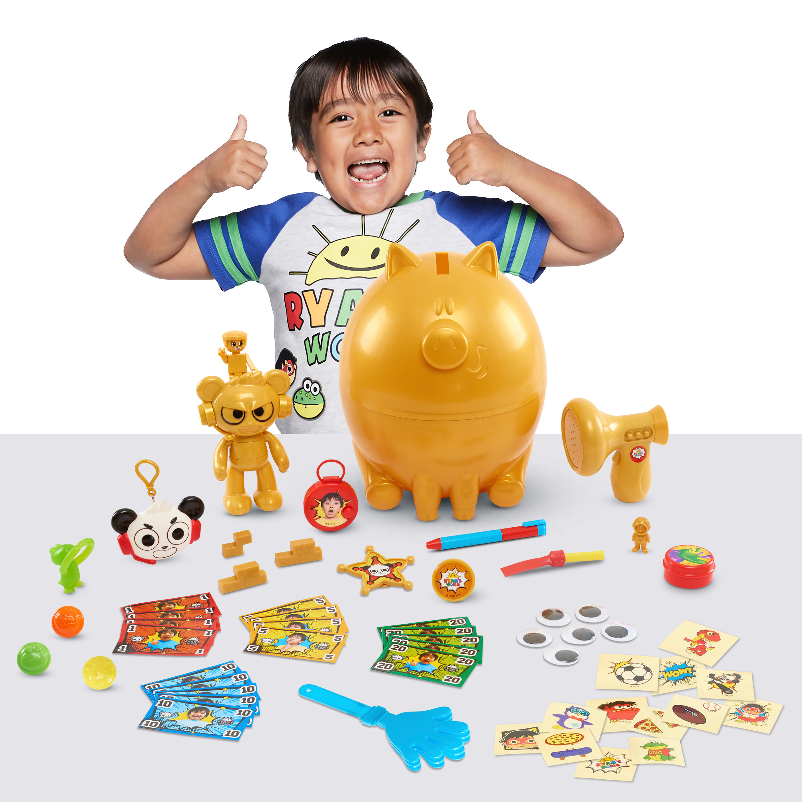 Ryan's World Deluxe Piggy Bank,  Kids Toys for Ages 3 Up, Gifts and Presents - image 2 of 3