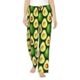 thumbnail image 1 of Fotbe Avocado Pantalones de Pijama para Mujer, Pantalones de Dormir, Pantalones Pj con Cordón y Bolsillos-X-Large, 1 of 6