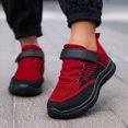 thumbnail image 2 of CAUYDY Kids Running Shoes Girls Fashion Footwear, Non-Slip Flexible Sneakers with Adjustable Strap and Breathable for Tennis Red Sizes 8.5, 2 of 9
