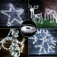 thumbnail image 4 of 250 Ft LED Rope Lights - White Light Waterproof 4 Mode Landscape Light for Halloween Xmas Party Wedding Pool Holiday Home Decor, 4 of 6
