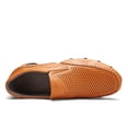 thumbnail image 5 of Men's Casual Loafers Slip On Leather Shoes Breathable Driving Shoes Moccasins Classic Penny Loafer Flats Boat Shoes, 5 of 10