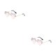 thumbnail image 2 of Jumpingount Gafas de sol en forma de corazón para mujer, disfraz de senderismo al aire libre, gafas de sol para fiesta, banquete, gafas Retro, Type9 NO9, 2 of 6