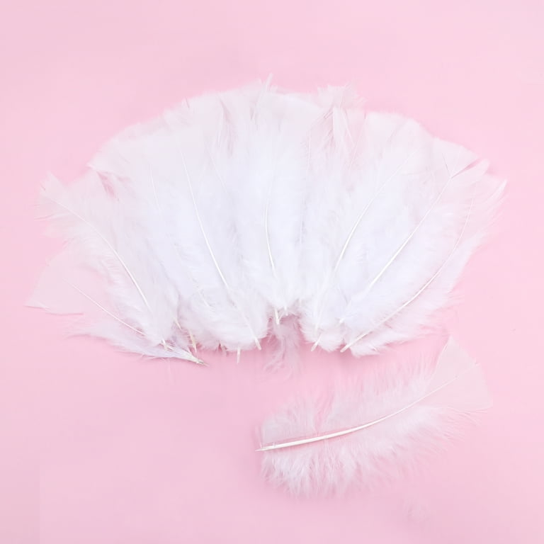 Hello Hobby White Feathers - Arts and Craft - 4.75 x 0.67 x 7.75