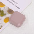 thumbnail image 5 of Unique Bargains 1 Set Contact Lens Case Retro Square Lens Storage Case Pink, 5 of 5