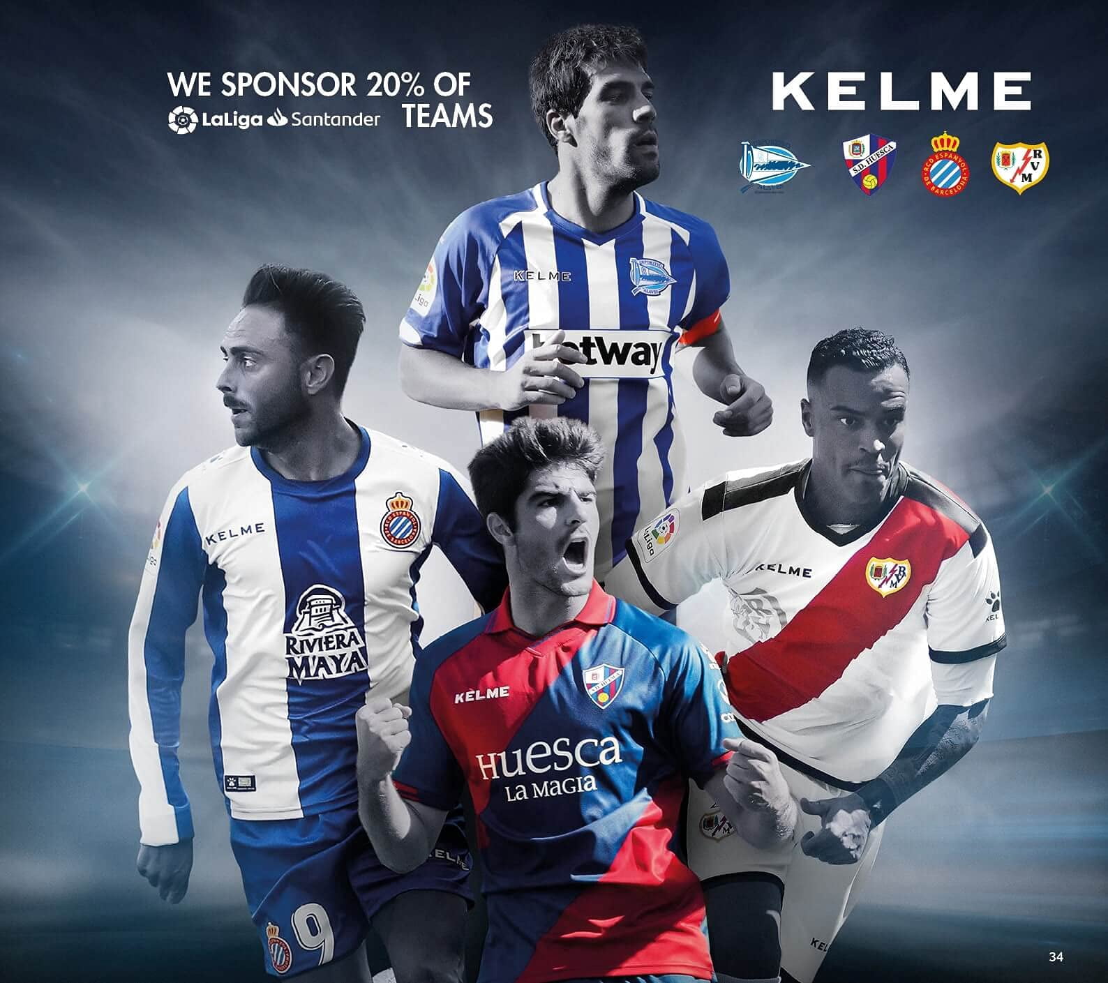 KELME Futsal Soccer Ball - Indoor Sala Ball Pelota de Futbol (White/Orange,