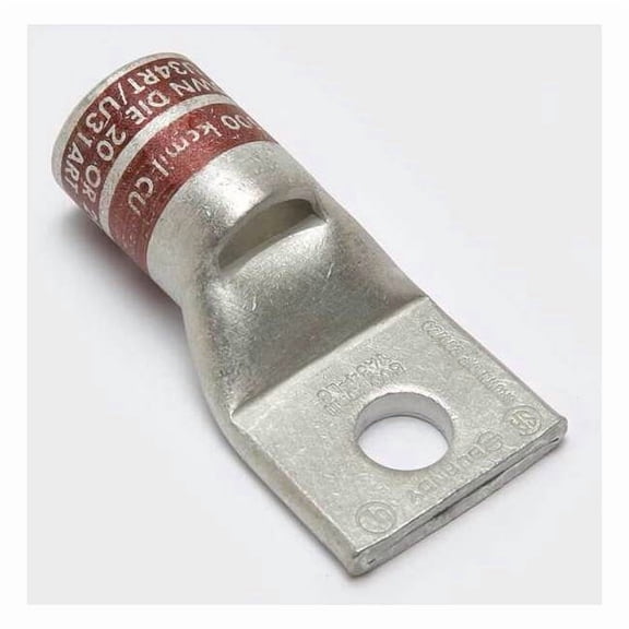 Burndy OneHoleLugCmprsnConn,STD,Brown,20/299 YA34L6