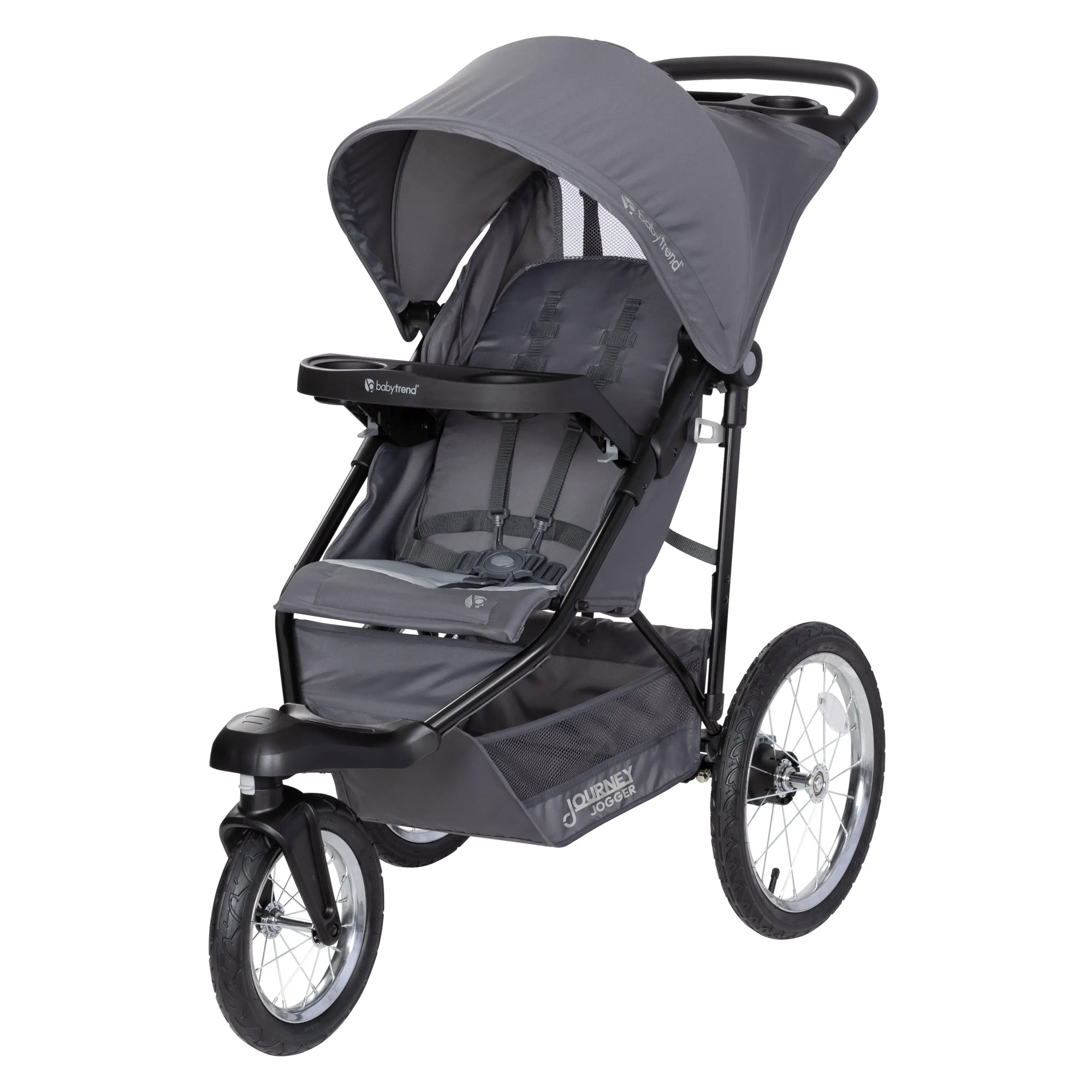 Baby Trend Journey Jogging Stroller, Stellar Grey - Lightweight & Durable