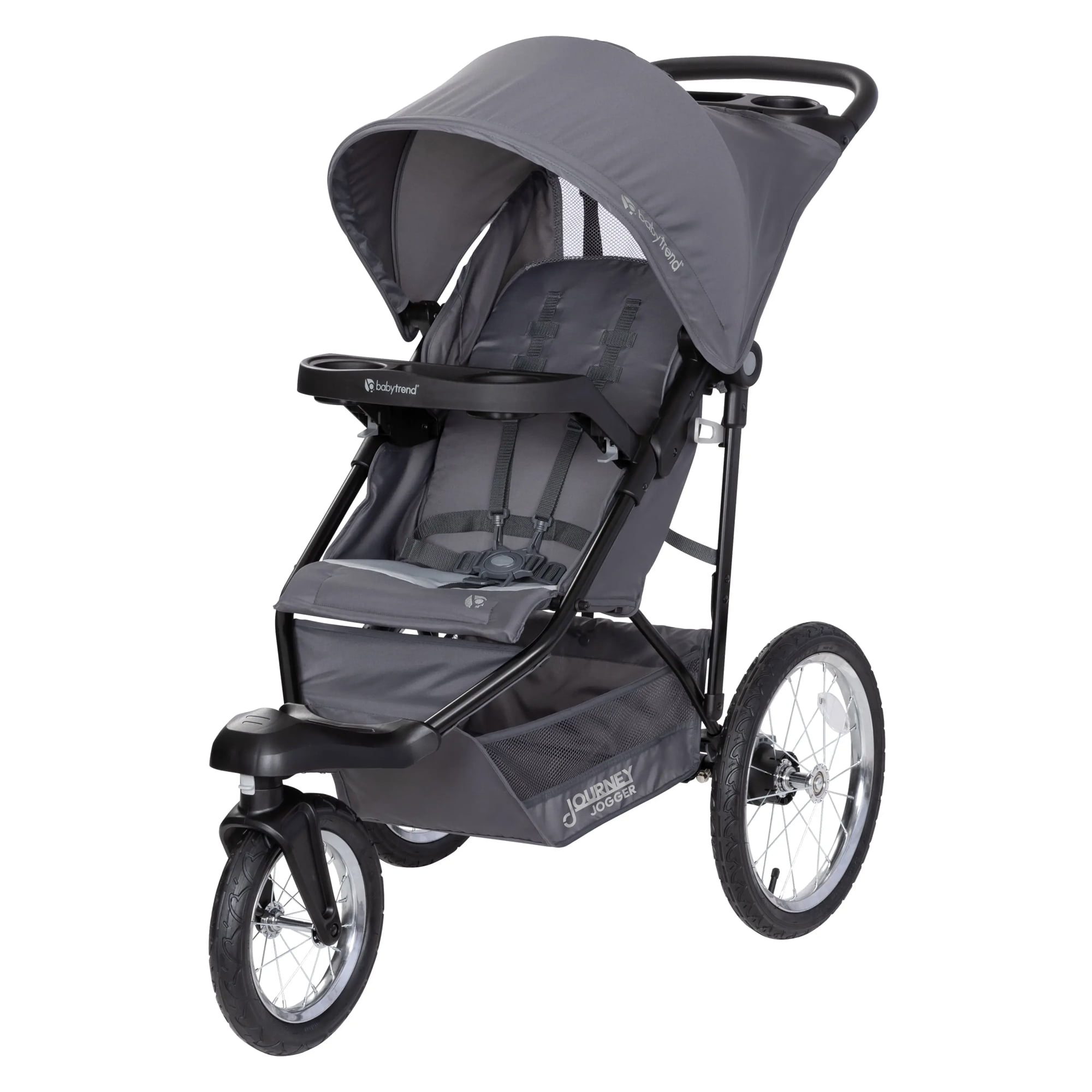 Baby Trend Journey Jogging Stroller, Stellar Grey - Lightweight & Durable