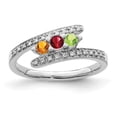 thumbnail image 2 of 14K White Gold Family Jewelry Diamond Semi-Set Ring XMRW33/3, 2 of 5