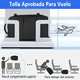 thumbnail image 3 of Mochila De Viaje Laptop 15.6 Pulgadas Aprobado Por Avión 10kg Antirrobo Impermeable USB Xtellar negro, 3 of 3
