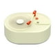 thumbnail image 1 of Difusor de aceites esenciales con forma de tocadiscos, humidificador de , decoración, humidificador de niebla silenciosa, difusor de aroma para Beige, 1 of 8