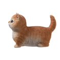 thumbnail image 2 of Sitting Cat Orange Tabby Statue, 2 of 5
