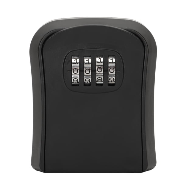 Caja De Cerradura Con Combinación Montada En La Pared, Almacenamiento De Llaves Impermeable De 4 Dígitos Con 10000 Combinaciones, Material ABS, Adecuado Para Uso En Interiores