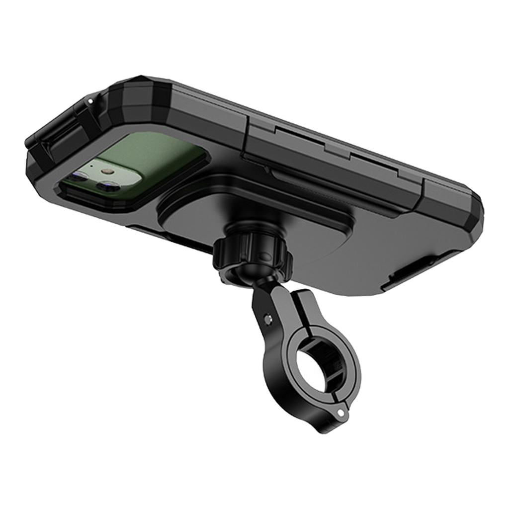 Support Téléphone Moto/vélo étanche 360° - Housse Protection Pour Smartphone 4.7 à 6.5 Pouces - Compatible IPhone, Samsung, Huawei - 4