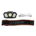 thumbnail image 2 of LED Headlamp, Dual Button Operation Fast Charging High Brightness Beads 400mAh Lithium Battery Rechargeable Head Lamp  For Outdoor For Running, 2 of 8