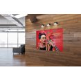 thumbnail image 5 of YCCJ-Frida Kahlo Wall Art Print, Home Decor Unframed Poster Wall Art Canvas Artwork for Living Room, Pictures for Bedroom Painting (8"x12" - Ready to Hang, Frida Kahlo W/Mockingbird), 5 of 7