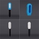 thumbnail image 3 of Sensor De Humedad Y Temperatura Del Suelo Sensor de humedad y temperatura del suelo, medidor de humedad con batería integrada para plantas, 3 of 9