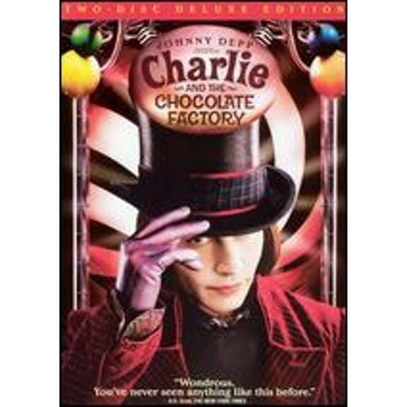 Pre-Owned Charlie and the Chocolate Factory [WS] [2 Discs] (DVD 0012569743144) directed by Tim Burton