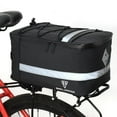 thumbnail image 3 of Alforjas para Bicicleta, Bolsa Trasera, Bañadores, Rayas Reflectantes, Cómodo Compartimento Principal con Bolsa Superior, Bolsa de Montar Ve Talla L shamjiam Portaequipajes trasero para bicicletas, 3 of 7