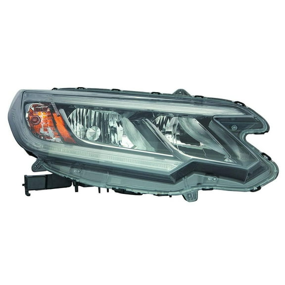 KAI New CAPA Certified Standard Replacement Passenger Side Headlight Assembly, Fits 2015-2016 Honda CRV