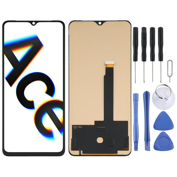Cellphone Spare Parts  TFT LCD Screen for OPPO Reno ACE / Realme X2 Pro with Digitizer Full Assembly (Not Supporting