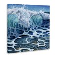 thumbnail image 2 of Stupell Industries Coastal Strong Crashing Waves on Beach Canvas Art, 24 x 24, by Kate Jarvik Birch, 2 of 8