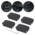 thumbnail image 4 of 4 enchufes de riel deslizante para asiento trasero de coche, tapón de goma suave antigolpes para Tesla modelo 3/Y, embellecedor Interior para c Macarena Tapón deslizante del asiento, 4 of 8
