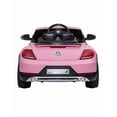 thumbnail image 3 of PINGÜE® Montable Eléctrico para Niños| VW® Beetle Dune Licencia Oficial | Control Remoto 2.4Ghz | Bateria 12V 4AH | USB Música Radio Luz LED | 2 Motor 390| BARBIE PINK, 3 of 8