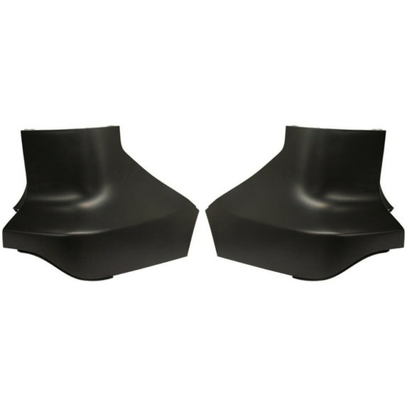 Bumper End Caps For 2007-2009 Honda CR-V Sport Utility Set of 2 Rear Primed
