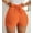 Orange, variant on IDALL Beach Pants for Women High Waisted Shorts Women Yoga Shorts for Women Shorts Polyester Bow Tie Home Woman Womens Running Shorts Womens Shorts Casual Black L