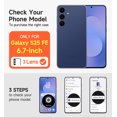 thumbnail image 3 of SURITCH for Samsung Galaxy S25 FE Case, Magnetic Protective Cover with Camera Cover and Adjustable Metal Kickstand, Dark Blue, 3 of 9