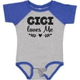 thumbnail image 3 of Inktastic Gigi Loves Me Baby Girl Clothes Girls Baby Bodysuit, 3 of 5