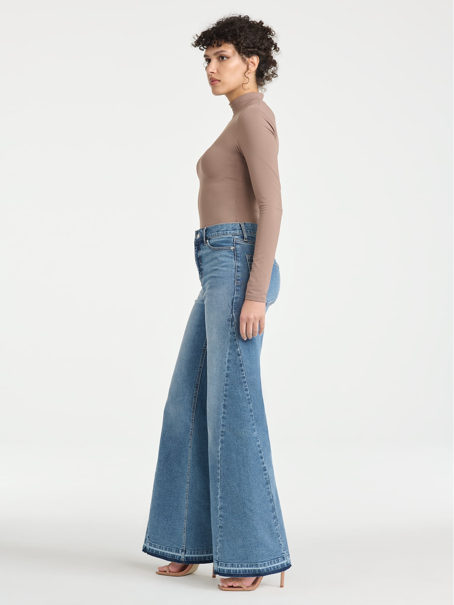 Sofia Vergara Women's and Women's Plus Margot Seamed Wide Leg, Sizes 0-26W