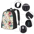 thumbnail image 2 of Easygdp Bird Butterfly Rose Mochila de Gran Capacidad Minimalista Ideal para Escuela, Viajes y Uso Diario, 2 of 6