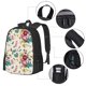 thumbnail image 2 of Disketp Bird Butterfly Rose Mochila Minimalista de Gran Capacidad, Mochila de Viaje para Escuela, Trabajo o Uso Diario, 2 of 6
