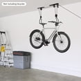 thumbnail image 4 of Vintoro 60kg/132lbs Bicycle Bike Lift Hoist, Ceiling Storage Hanger, Pulley Rack Garage with Hooks, 4 of 19