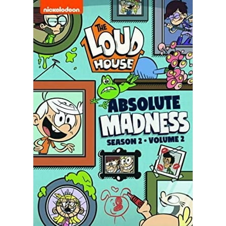 The Loud House: Absolute Madness - Season 2, Vol. 2 (DVD), Nickelodeon, Kids & Family