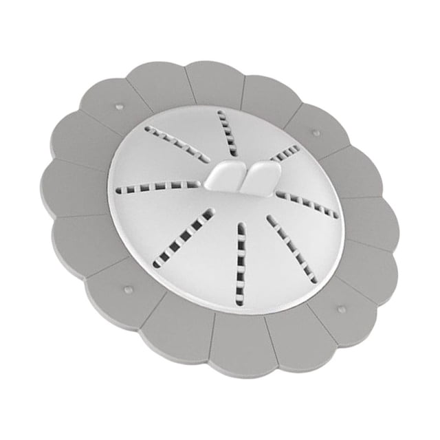 Kearding Cubierta de drenaje de suelo extraíble encantador giratorio interior hogar cocina baño colador accesorios de filtro de pelo Type3 NO3