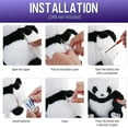 thumbnail image 4 of LotFancy Light Up Panda Stuffed Animal, 12 in Panda Bear Plush Toy Gift for Girls, Boys, Kids, 4 of 7