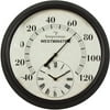 Luster Leaf 20057 15" Lincoln Clock & Thermometer
