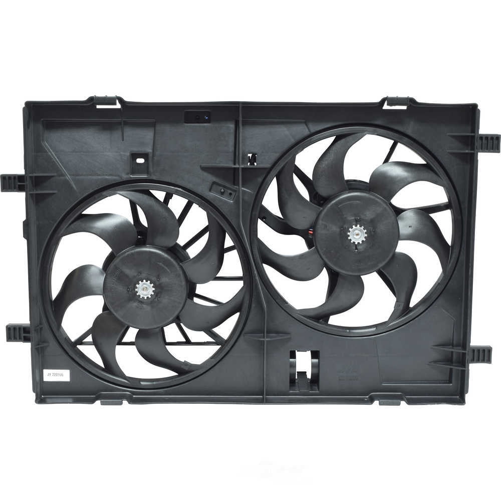 Dual Radiator and Condenser Fan Assembly -- Radiator-Condenser Fan Assy
