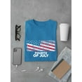 thumbnail image 3 of Fourth Of July American Flag T-Shirt Men -Image by Shutterstock, Male Small, 3 of 4